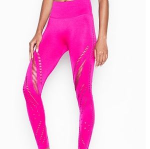 VS hot pink seamless leggings